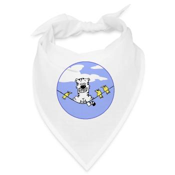 Äh...Hi! - Bandana - Weiß - Vorne