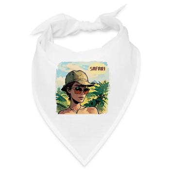 Safari - Bandana - Weiß - Vorne