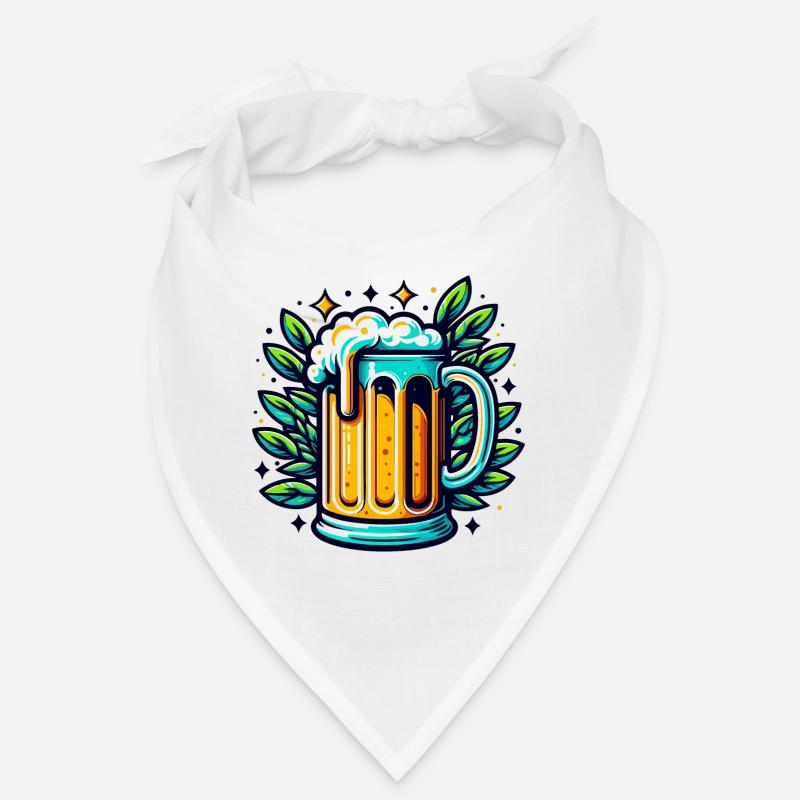 BIÈRE PRESSION, BOISSON, BOISSON, PICHET, MALT, HOUBLON Bandana