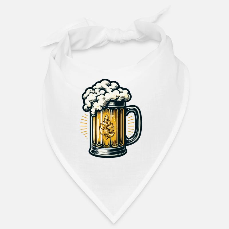 DRAUGHT BEER, DRINK, DRINK, PITCHER, MALT, HOPS Bandana