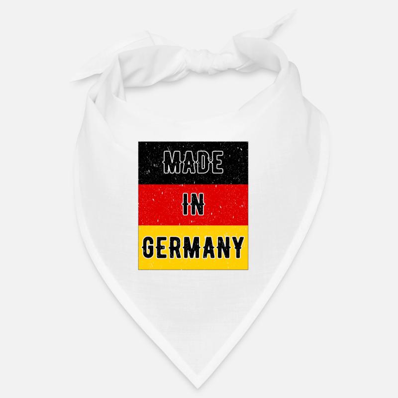 German Flag Origin Retro Vintage Bandana