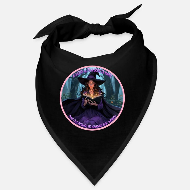 Sorcière lectrice Bandana