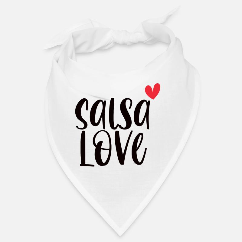 L’amour de la salsa! Danseur danseur Cadeau de danse Bandana
