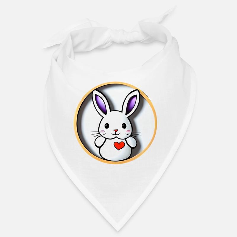 Lapin mignon lapin de Pâques Bandana