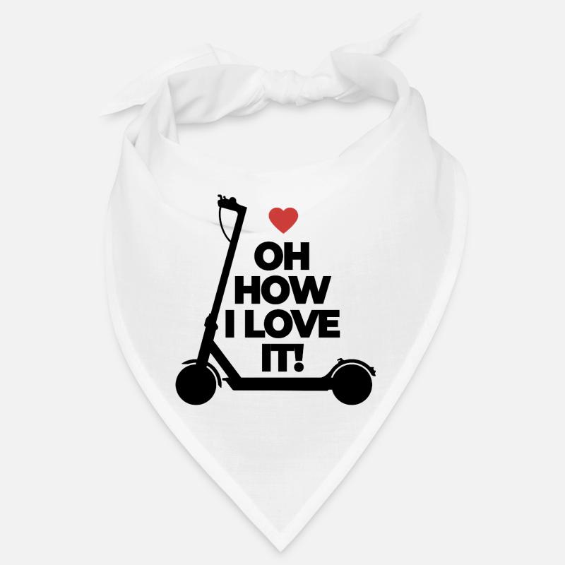 Oh, how I love it! E-Scooter, Elektro Roller Bandana