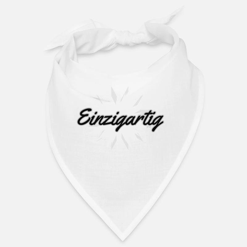 Einzigartig - Bandana - Weiß