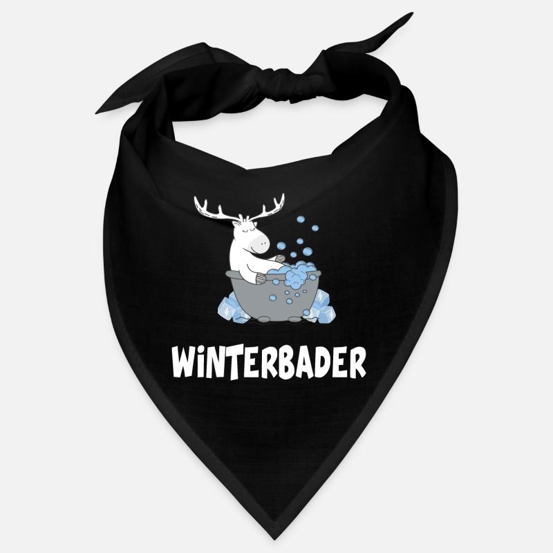 Winterbader eisschwimmen Eisbad Eisbader Bandana