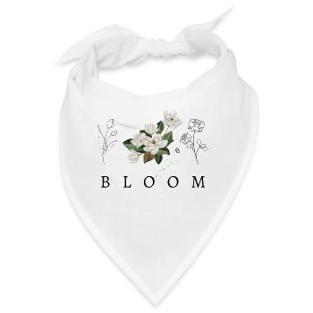 Bloom Floral Design - Bandana - Weiß - Vorne
