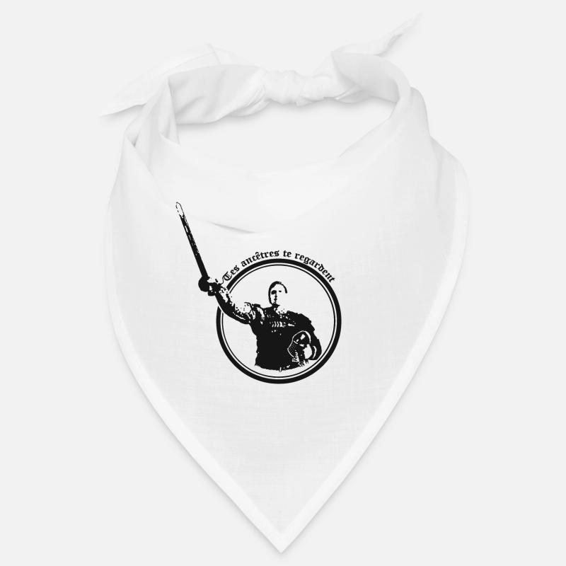 Guerrier épée en main - Bandana - blanc