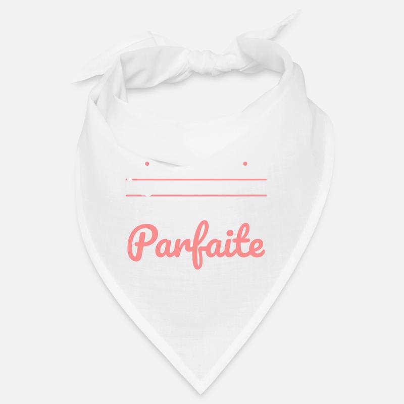 Anniversaire 80 ans - Octogénaire parfaite - Bandana - blanc
