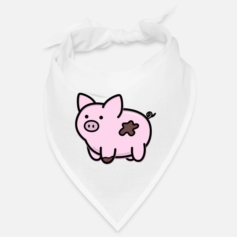 Mignon petit cochon Bandana