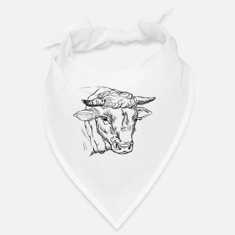 tête de taureau Bandana