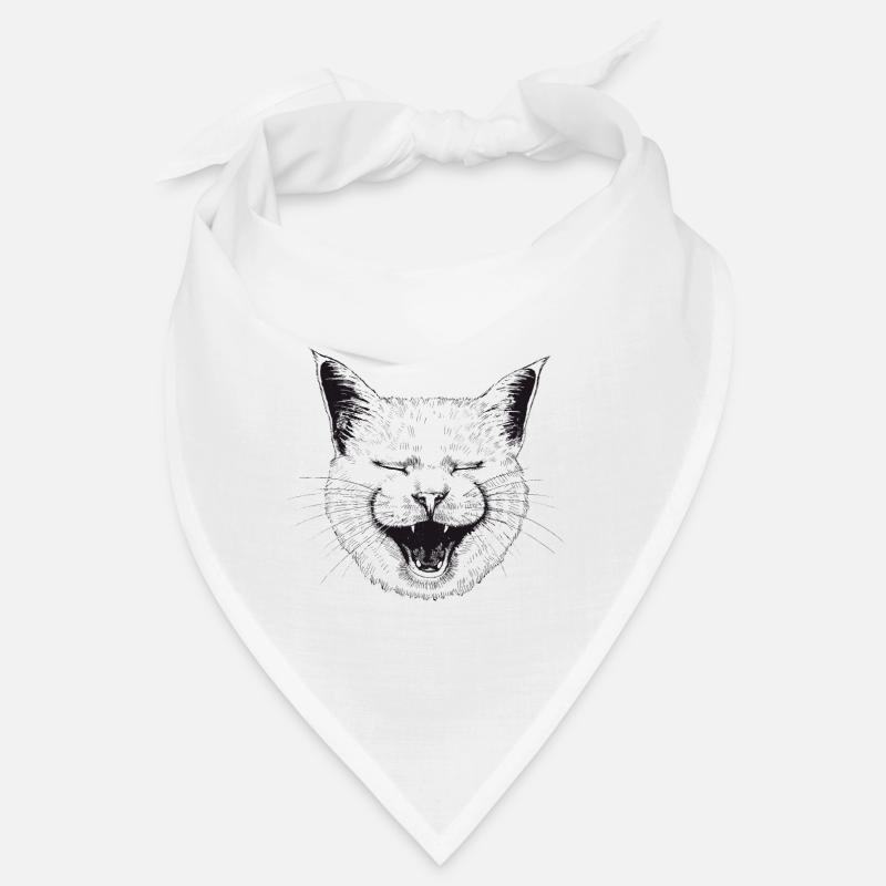 Lachende Katze Bandana