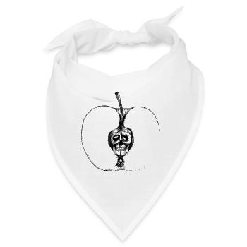 Giftig - Bandana - Weiß - Vorne