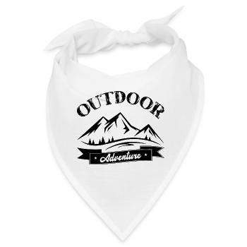 outdoor reise trip - Bandana - Weiß - Vorne