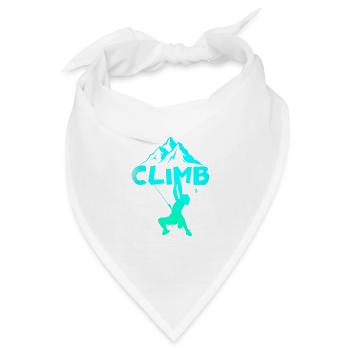 Klettern - Klettern / Kletterer - Bandana - Weiß - Vorne