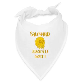 Savoyer bis in den Tod! - Bandana - Weiß - Vorne
