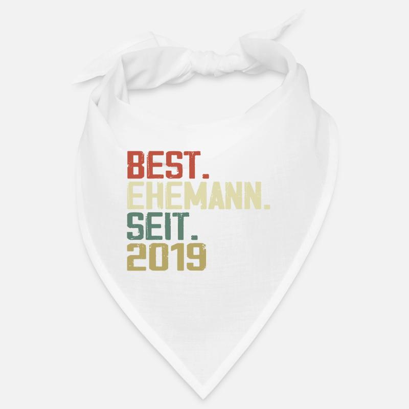 Best Ehemann Seit 2019 Geburtstagsgeschenk 2019 Bandana