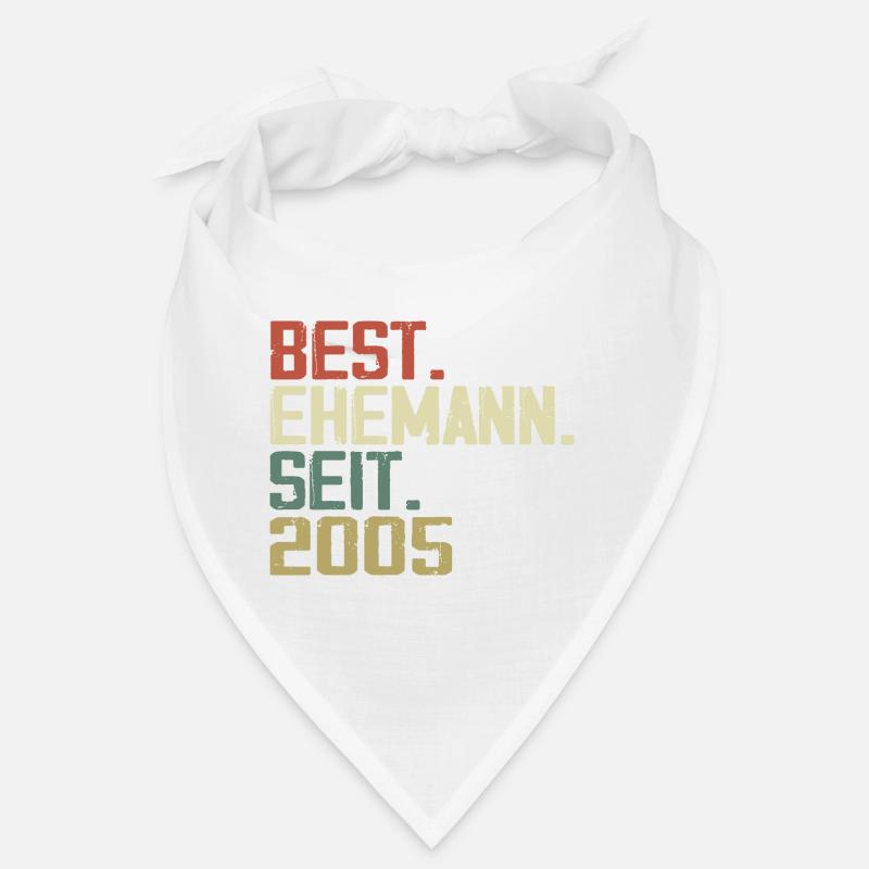 Best Ehemann Seit 2005 Geburtstagsgeschenk 2005 Bandana