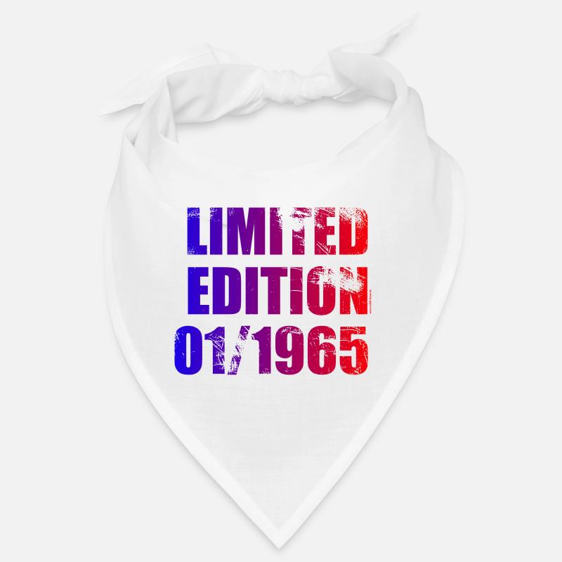 60. Geburtstag Limited Edition 01/1965 Bandana