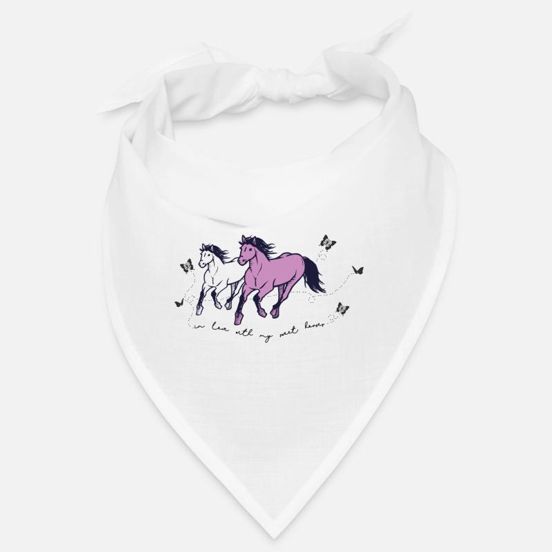 Sweet horses Lieblingspullover Pferde Reiten Bandana