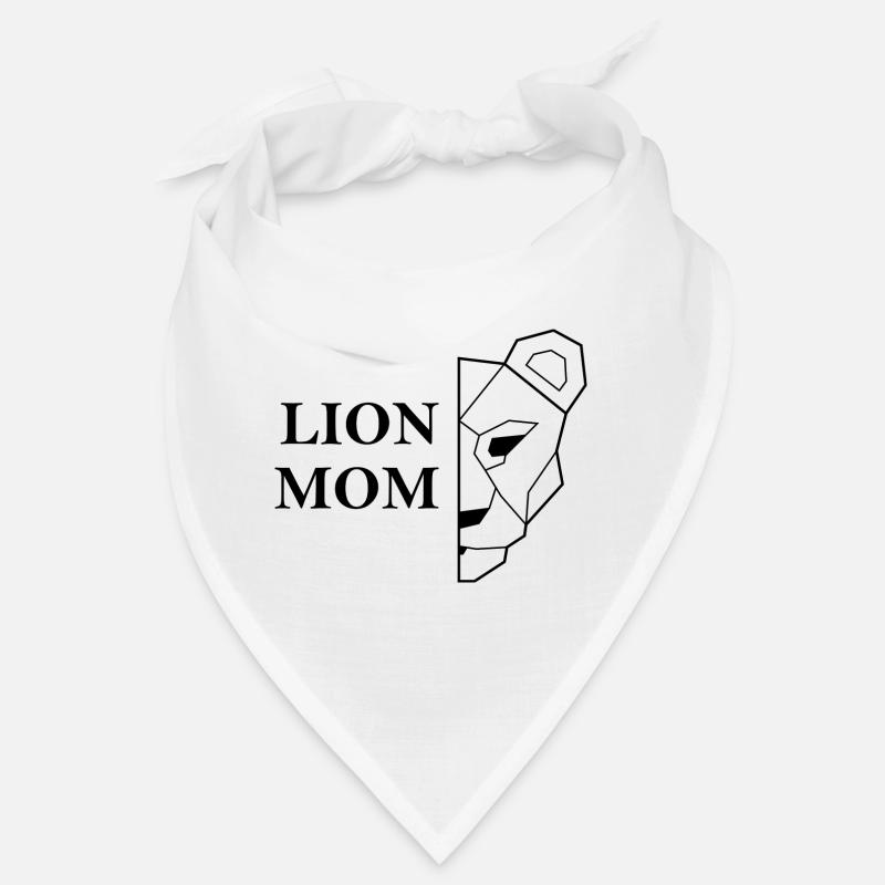 Lion Mom black Muttertag Geschenkidee Bandana