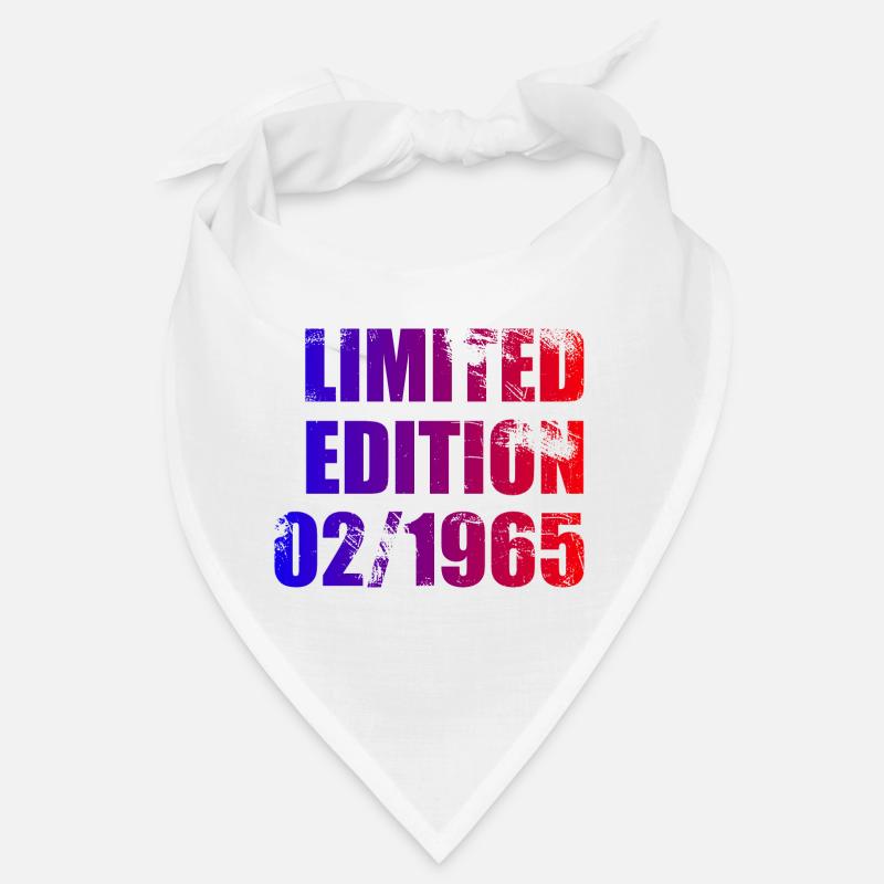 60. Geburtstag Limited Edition 02/1965 Bandana