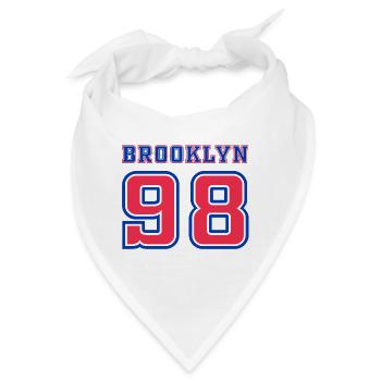Brooklyn - Bandana - Weiß - Vorne