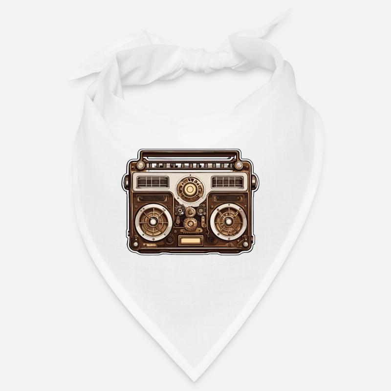 Radio / Analog / Music / Frequency / Speakers Bandana