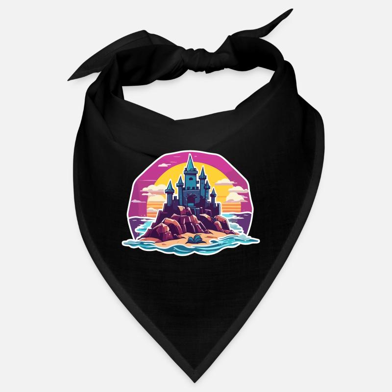 Sandcastle / Building / Playing / Castle / Holiday Bandana