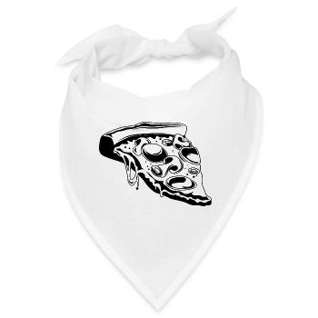Pizza Restaurant Essen - Bandana - Weiß - Vorne