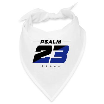 psalm 23 bibelvers - Bandana - Weiß - Vorne