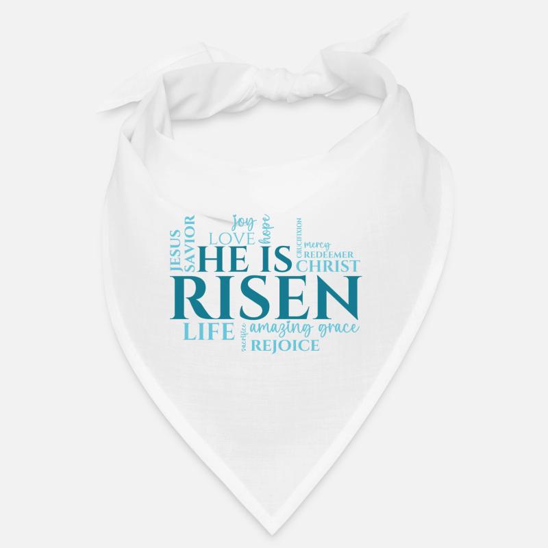 Jesus Christ - He Is Risen - Christian Bandana