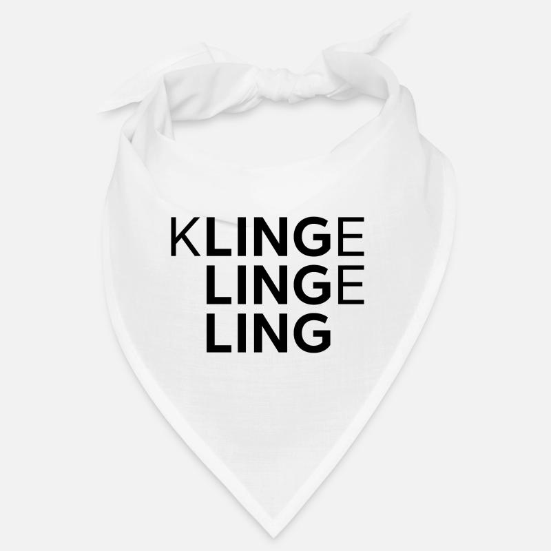 KLINGE LINGE LING DER EIERMANN KLAUS SAUFEN FEIERN Bandana