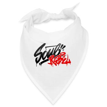 Soul Rebel <- - Bandana - Weiß - Vorne