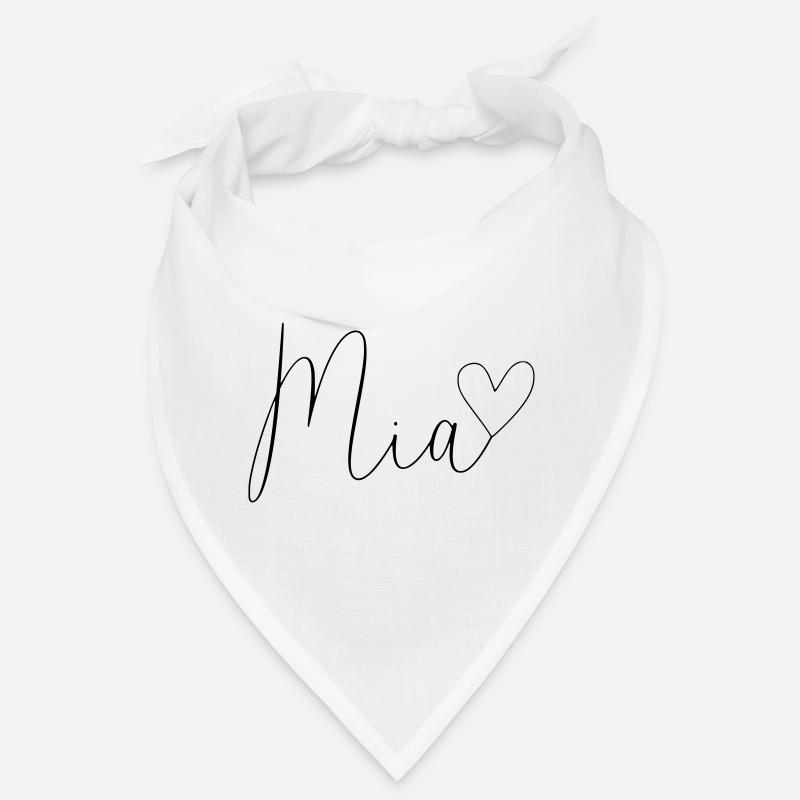 Mia Name Vorname Mädchen Bandana