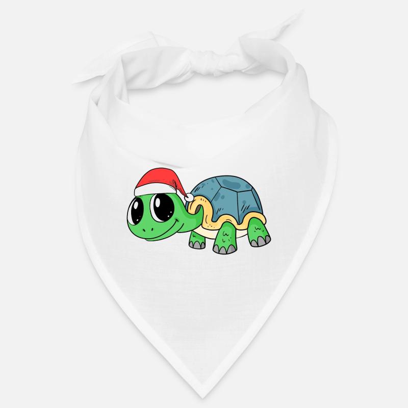 Tortue Noël Bandana