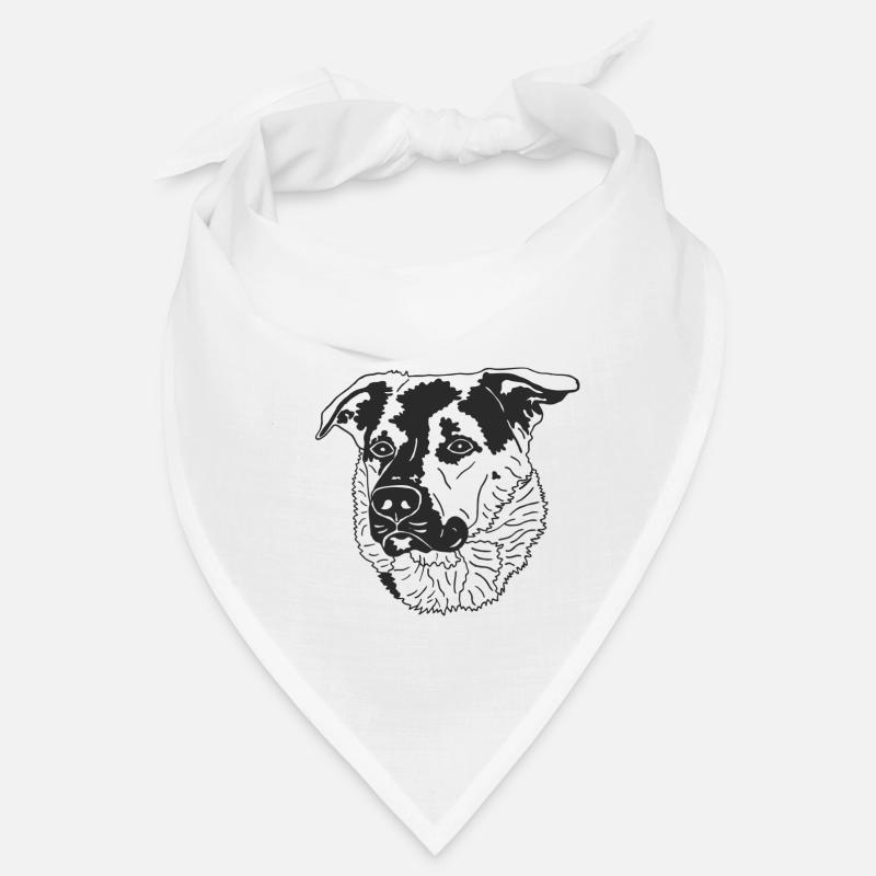 Schäferhund Mix Bandana