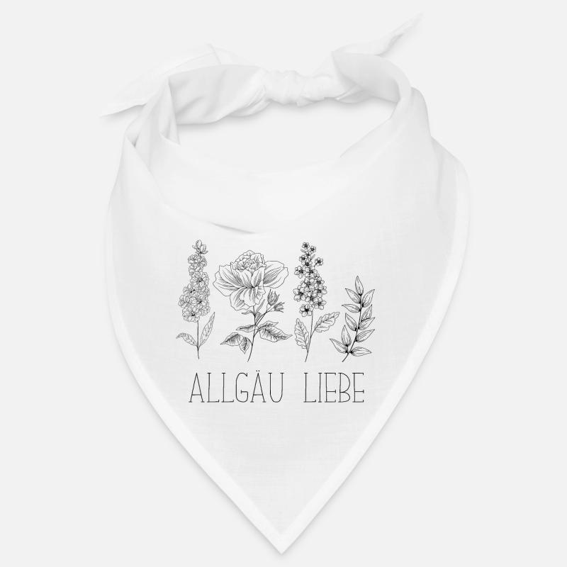 Allgäu Liebe Floral Bandana