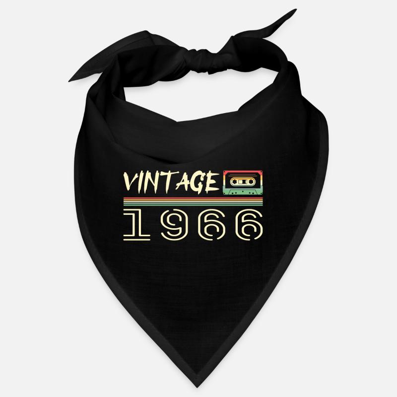 1966 Original 1966 Retro 1966 Birthday Gift Bandana