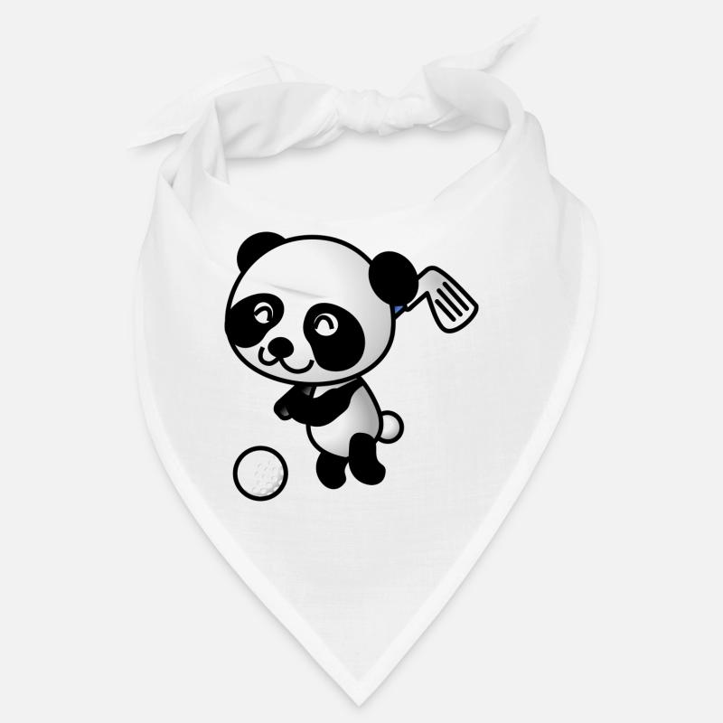 Golf Panda Golf Bear Golf pro Bandana
