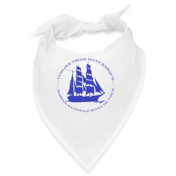 SEGELBOOT ECOLE MARINE NATIONALE CREA L. RUNEMBERG - Bandana - Weiß - Vorne