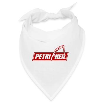 Petri Heil Fischer Spruch - Bandana - Weiß - Vorne