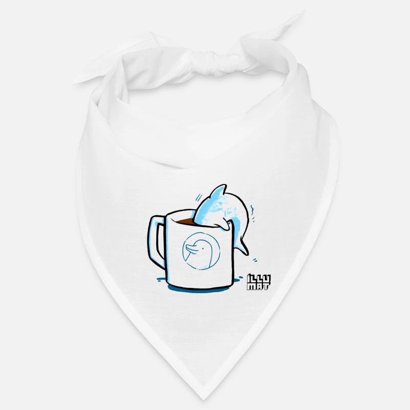 Coffee Flipper - Bandana - white