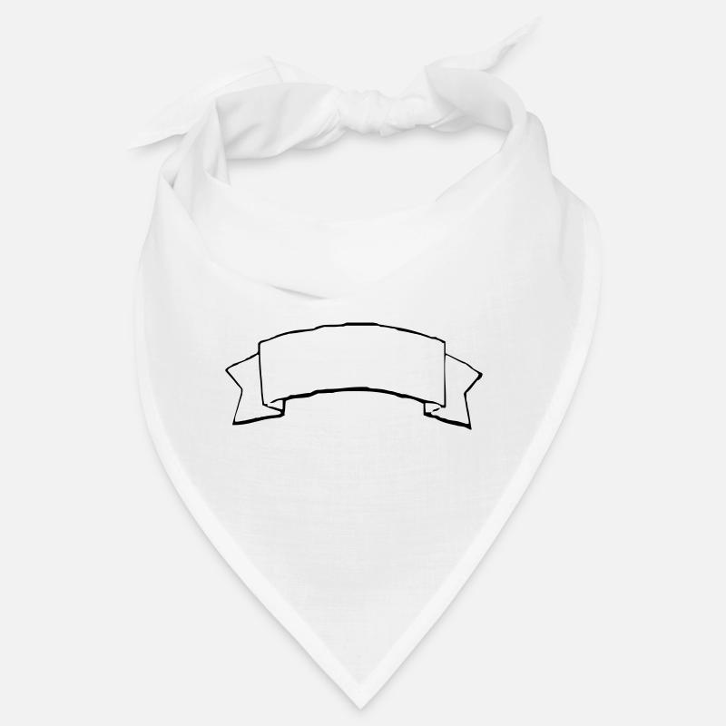 Bannière décorative, Titre/En-tête du cadre de texte Bandana
