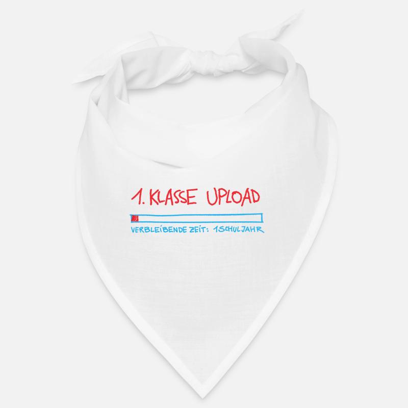 Erste Klasse Upload - Bandana - Weiß