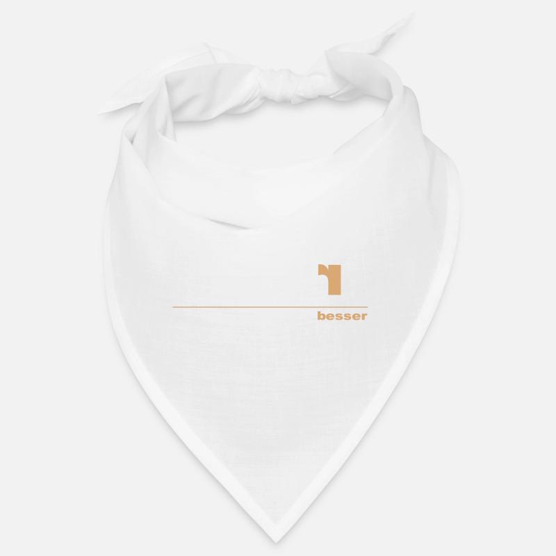 Anders ist wie "normal", nur besser. Sei du selbst - Bandana - Weiß
