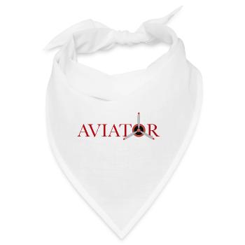 Flieger - Bandana - Weiß - Vorne