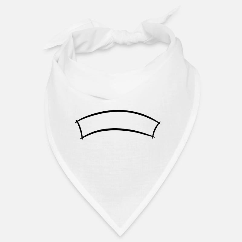 Bannière décorative, Titre/En-tête du cadre de texte Bandana