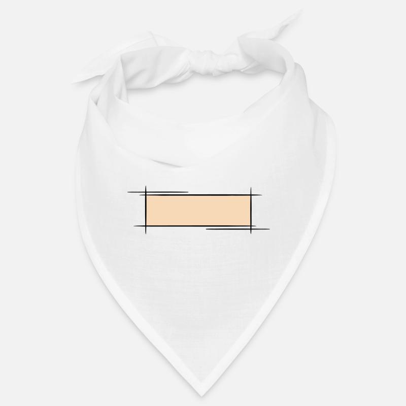 Dekorativer Rahmen. Banner / Namensschild Vorlage. Bandana